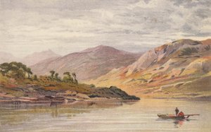 En Loch Lomond (cromolito)