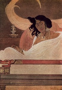 Los colmillos del Bodhisattva (litografía en color)