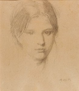 Retrato de la hija del artista, Mary de Abbott Handerson Thayer
