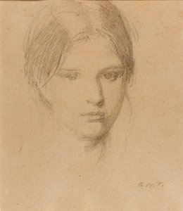 Retrato de la hija del artista, Mary de Abbott Handerson Thayer