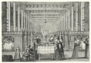 La enfermería del Hospital de la Caridad de París