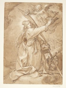 Catalina como mártir de Abraham Bloemaert
