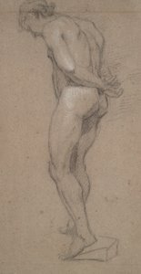 Desnudo masculino de pie de Abraham Bloemaert