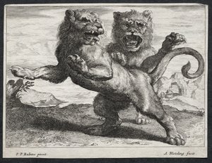 varios leones de Abraham Blooteling