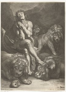 Daniel en el foso de los leones