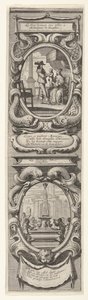 Alegorías en honor del nacimiento del Delfín, ca. 1638 de Abraham Bosse