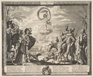 La Fortuna Favoreciendo a Francia, ca. 1635-37 de Abraham Bosse