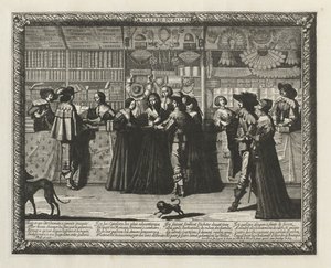 La Galerie du Paris de Abraham Bosse