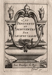 Les Pénitents: Frontispicio