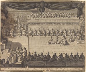 Reunión en la Capilla de Fontainebleau