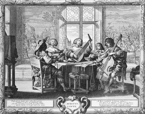 Los Cinco Sentidos - Audición de Abraham Bosse