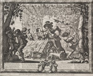 Las cuatro estaciones: Otoño de Abraham Bosse