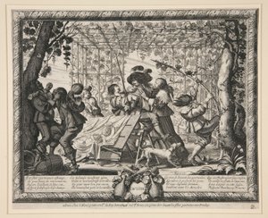 Las cuatro estaciones: Otoño de Abraham Bosse