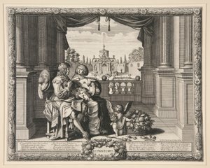 Las cuatro estaciones: primavera de Abraham Bosse