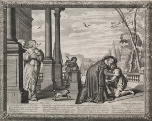 El Hijo Pródigo: El Regreso del Hijo Pródigo de Abraham Bosse