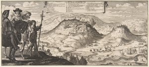 El asedio de La Motte, en Lorena, 1636-38 de Abraham Bosse
