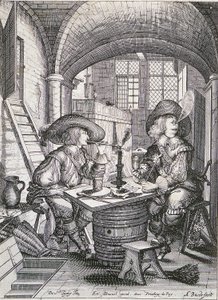 Los fumadores de Abraham Bosse