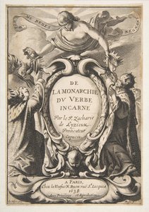 Portada: De la Monarquía del Verbo encarnado, 1638 de Abraham Bosse
