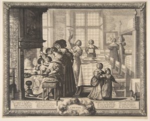 Invierno, ca. 1637 de Abraham Bosse