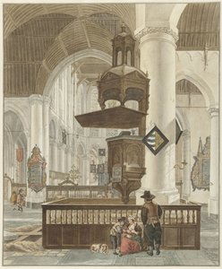 La Grote Kerk de La Haya de Abraham Delfos