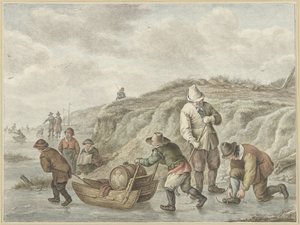 Entretenimiento en el hielo de Abraham Delfos
