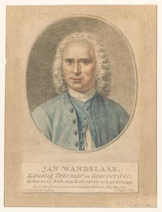 Retrato de Jan Wandelaar
Jan Wandelaar. Artista y grabador (título en el objeto) de Abraham Delfos