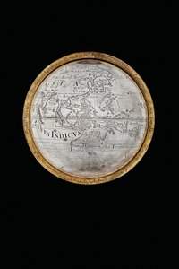 Dos globos terráqueos y celestes excepcionales, sostenidos por Hércules y Atlas, Augsburgo, 1697-99