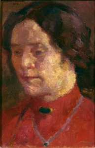 Retrato de la esposa del artista