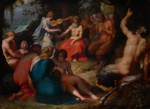 El juicio de Midas de Abraham Janssens