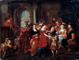 La Fiesta de Herodes de Abraham Jansz van Diepenbeeck