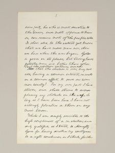 Manuscrito autógrafo del discurso de victoria electoral de Lincoln como presidente, pronunciado en Washington D.C., desde la ventana de la Casa Blanca la noche del 10 de noviembre de Abraham Lincoln