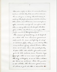 Manuscrito autógrafo del último discurso de Lincoln como Presidente, pronunciado en Washington D.C., desde la ventana de la Casa Blanca la noche del 11 de abril de Abraham Lincoln