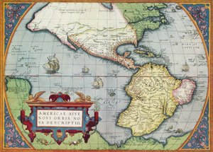 América, o el Nuevo Mundo: Del Theatrum Orbis Terrarum de Abraham Ortelius, 1570, 1570, 19 de Abraham Ortelius