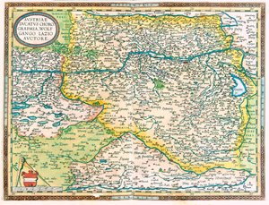 Austria Oriental de Abraham Ortelius