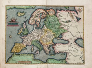Europa de Abraham Ortelius