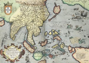 India de Abraham Ortelius