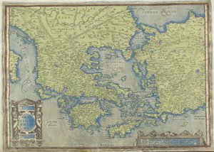 Mapa de Grecia
Graecia, Sophiani (título en el objeto) de Abraham Ortelius