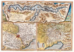 Lago de Como (Italia; región: Lombardía), Roma (Italia; región: Lacio), Golfo de Trieste (Italia: región Friul-Venecia Julia; Eslovenia: región tradicional Litoral esloveno; Croacia: condado de Istria).
