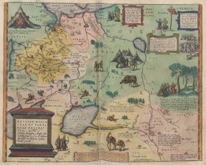 Mapa de Rusia De: Theatrum Orbis Terrarum, 1573 de Abraham Ortelius