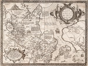 Mapa de Rusia De: Theatrum Orbis Terrarum, 1598
