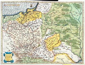 Polonia, Lituania (condados: Klaipèda, Tauragè, Kaunas, Vilnius, Utena, Marijampolè, Alytus), Bielorrusia (gran parte, excepto la región norte de Vitebsk), suroeste de Rusia, oeste de Ucrania, norte de Moldavia, Eslovaquia (región: ilina, Preov).