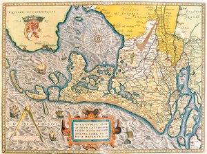Provincia: Frisia, Holanda Septentrional, Holanda Meridional, Brabante Septentrional, Limburgo, Utrecht, Gelderland, Flevoland, Países Bajos de Abraham Ortelius