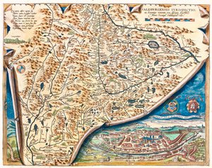 Salzburgo, Austria de Abraham Ortelius