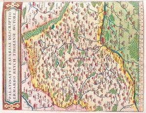 Estado: Baviera, Alemania de Abraham Ortelius