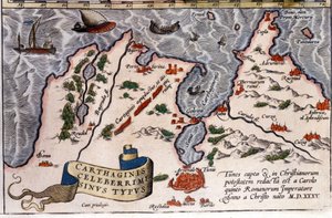 Túnez - Atlas de Abraham Ortelius, Amberes de Abraham Ortelius