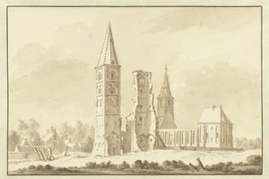 Abadía de Egmond de Abraham Rademaker