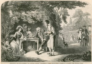 Orfebre en la Casa Blanca Conduit, Islington, Londres de Abraham Solomon