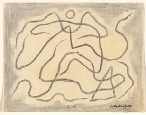 Líneas rítmicas (Abstracción) de Abraham Walkowitz