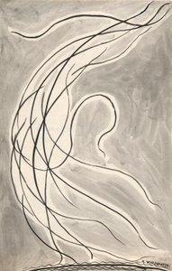 Líneas rítmicas: Abstracción de danza de Abraham Walkowitz