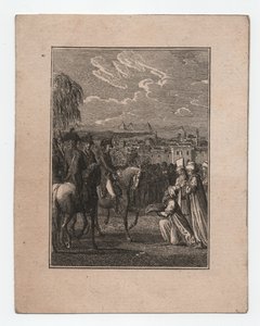 Napoleón en Egipto, hacia 1795 (grabado) de Abraham Wolfgang Küffner